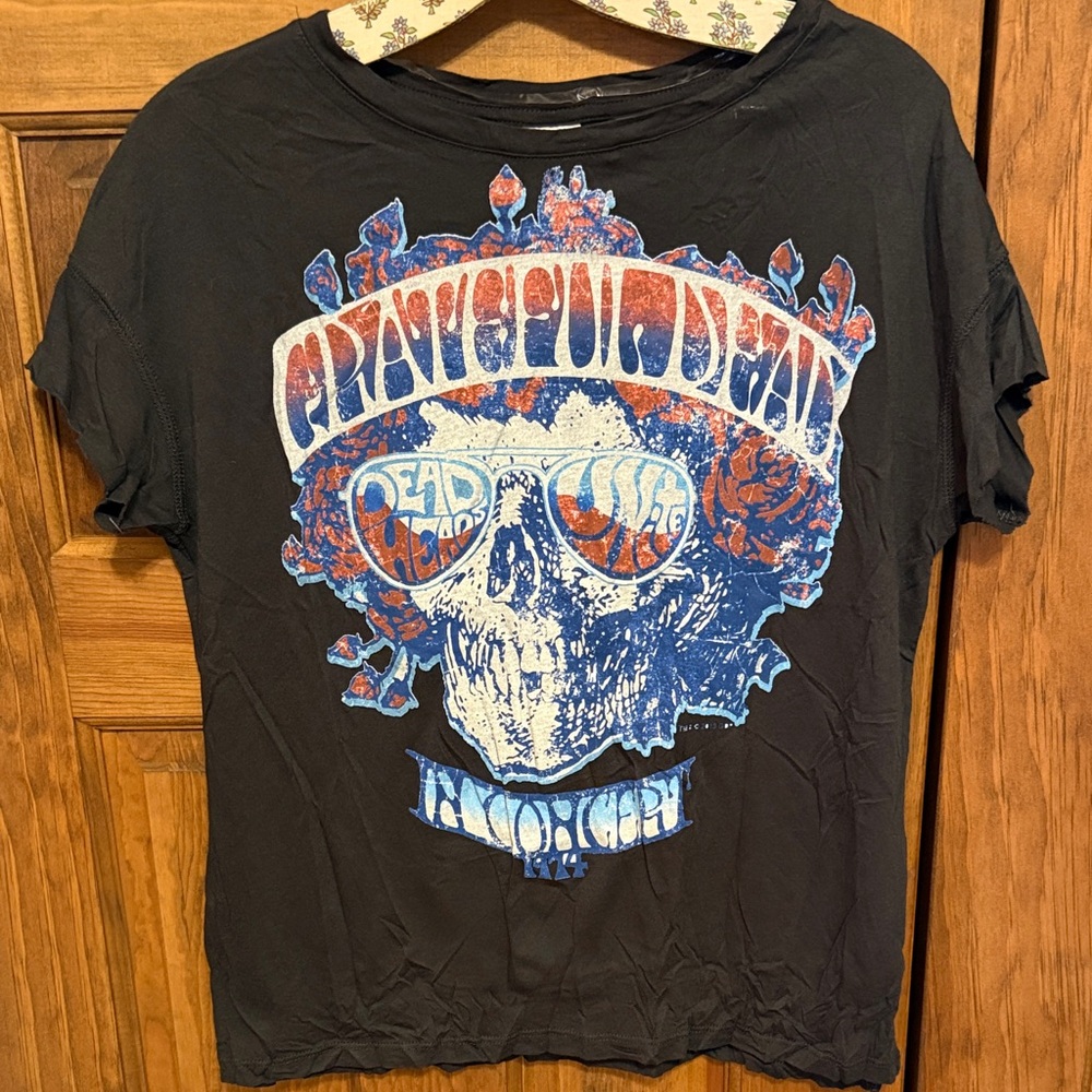 NWOT Junk Food Clothing Band Tee: Grateful Dead